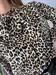 Camicia blusa con fiocco stampa leopardata viscosa