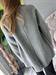 cappotto doppiopetto grigio melange lana handmade